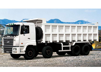 Camión Volquete 8 × 4 CNG